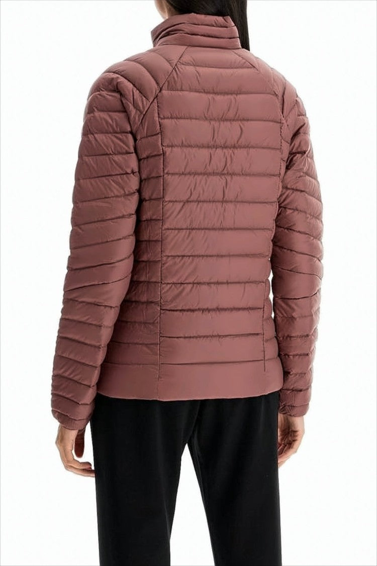 Patagonia Quilted Padded Jacket With High Collar And Zippered Pockets