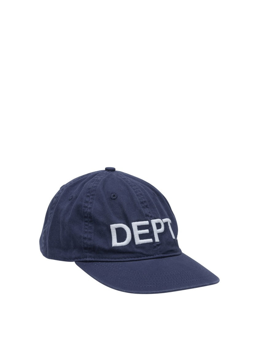 Gallery Dept. Structured Blue Cap With Embroidered 'Dept.' Logo
