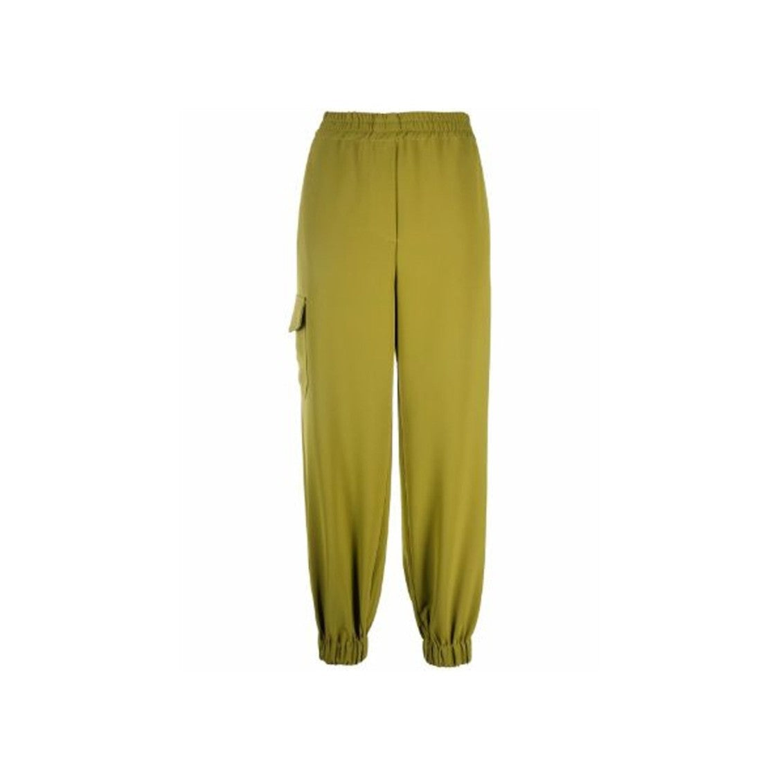 Blanca Vita Pistachio Green Relaxed Fit Track Pants