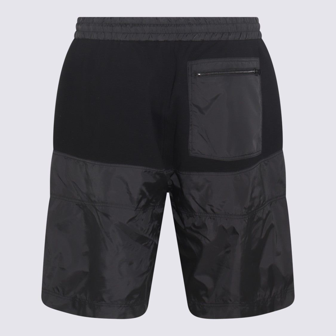 Undercover Two-Tone Relaxed Shorts With Zippered Pocket