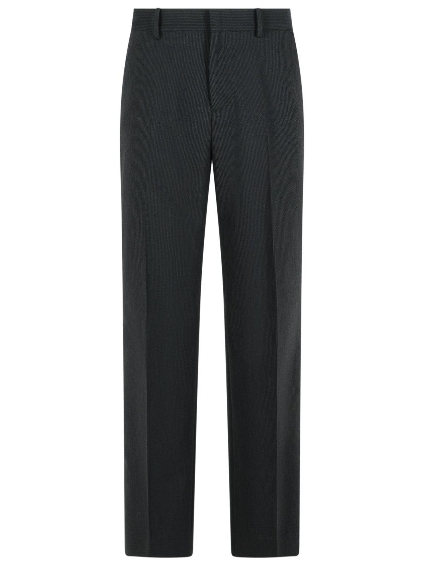 Acne Studios Black Wool Blend Pants