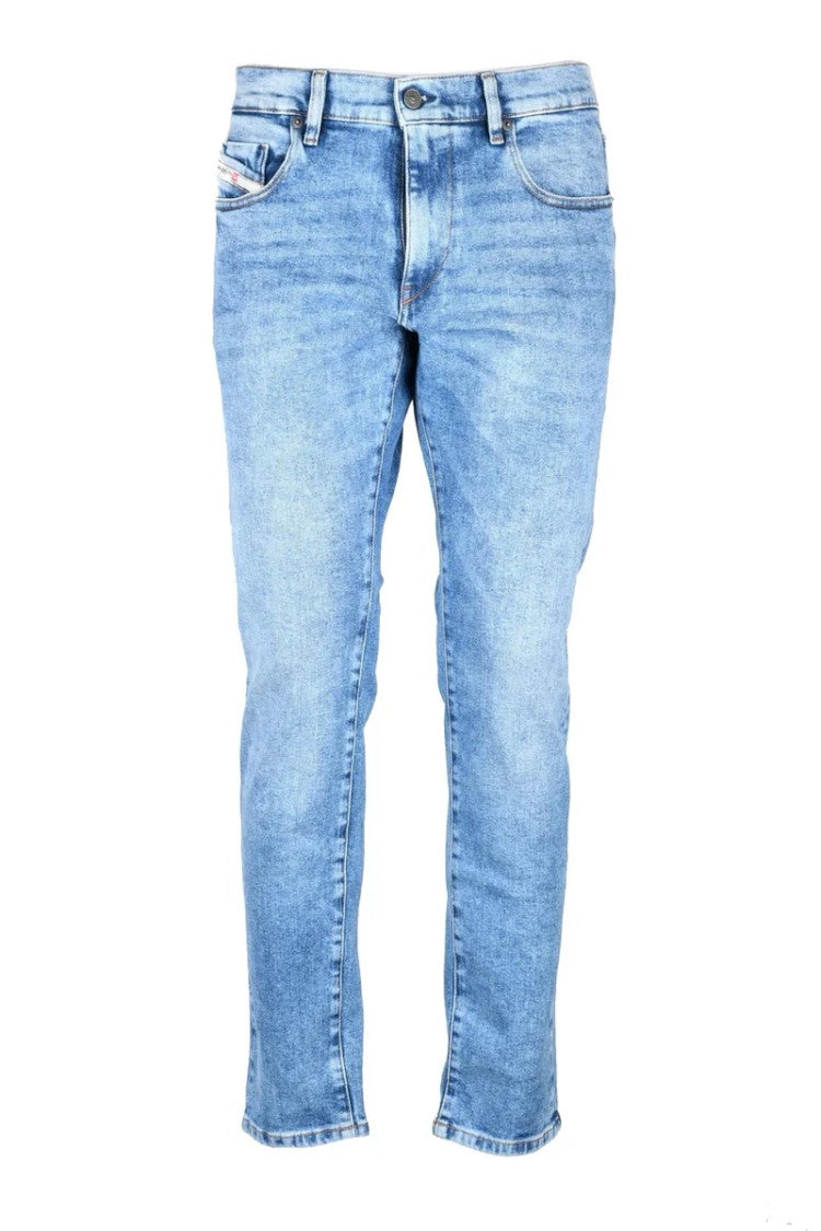 Diesel Blue Cotton Elastane Men's Jeans
