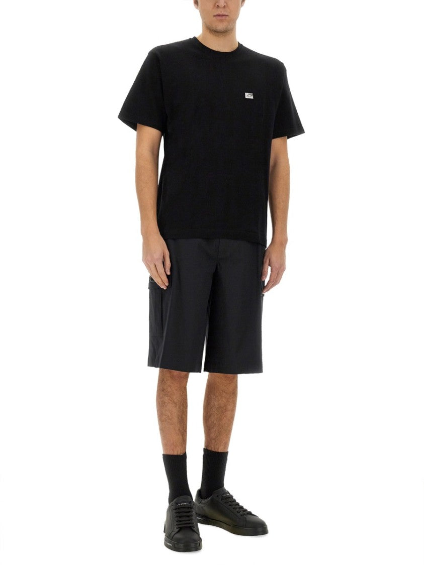 Dolce & Gabbana Cotton Cargo Bermuda Shorts