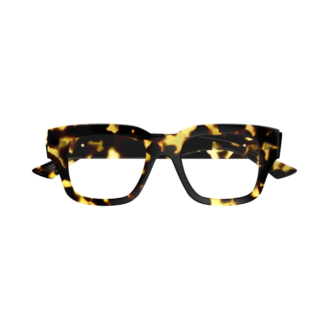 Bottega Veneta Bv1361o Oversized Square Tortoiseshell Eyeglasses