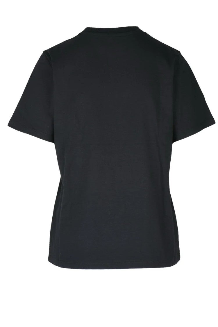 Coperni Black Graphic Cotton T-Shirt
