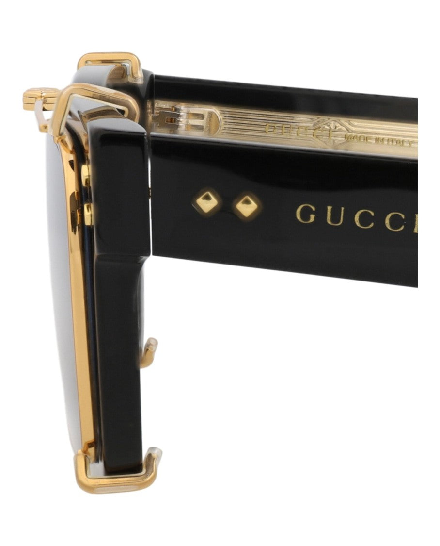 Gucci Bold Square-Frame Sunglasses With Recycled Acetate Design