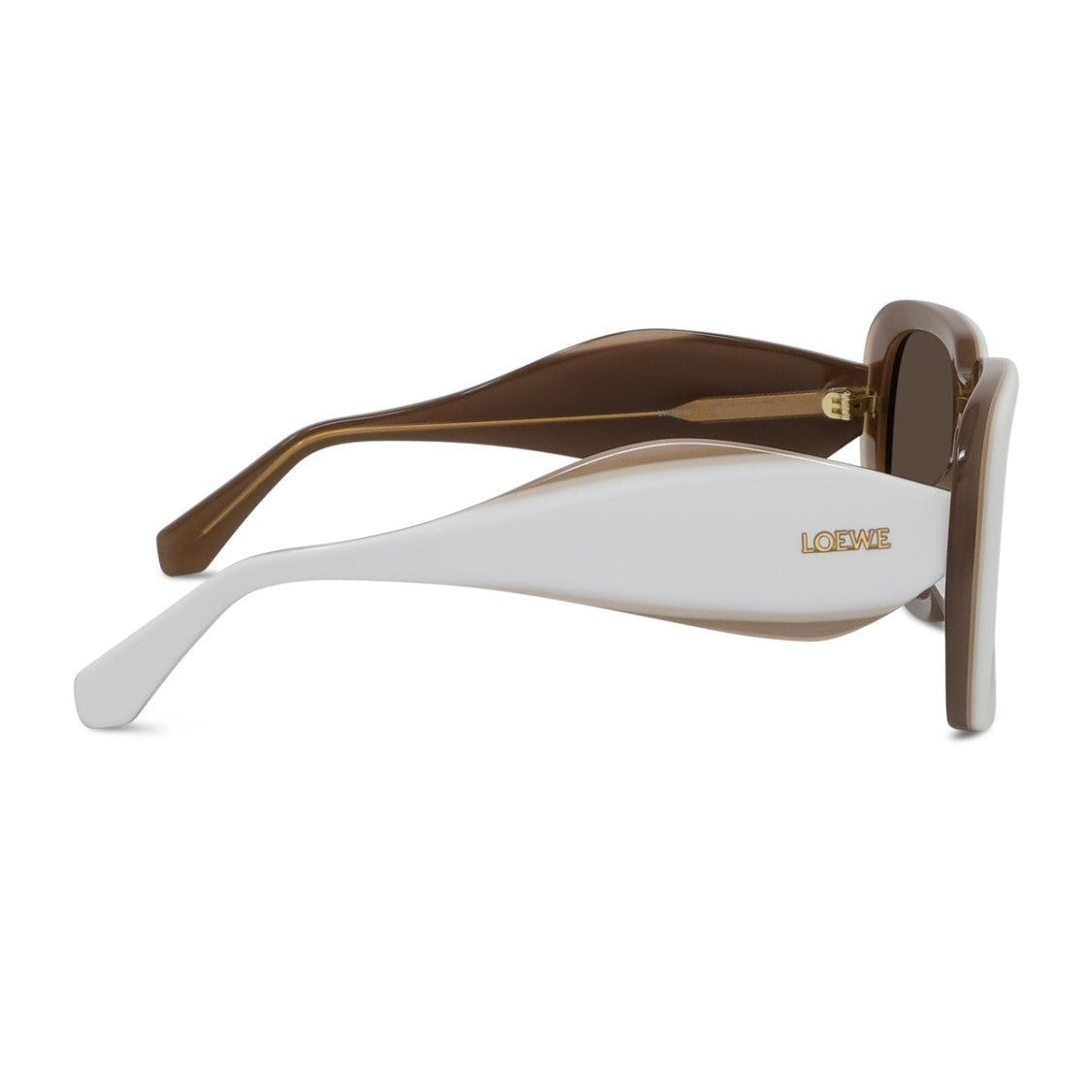 Loewe Ivory Oversized Acetate Sunglasses