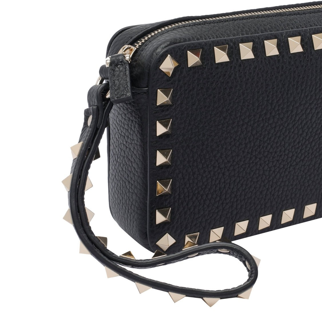 Valentino Garavani Sleek Black Bag With Minimalist Design