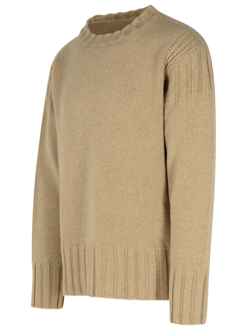 Jil Sander Beige Cashmere Sweater