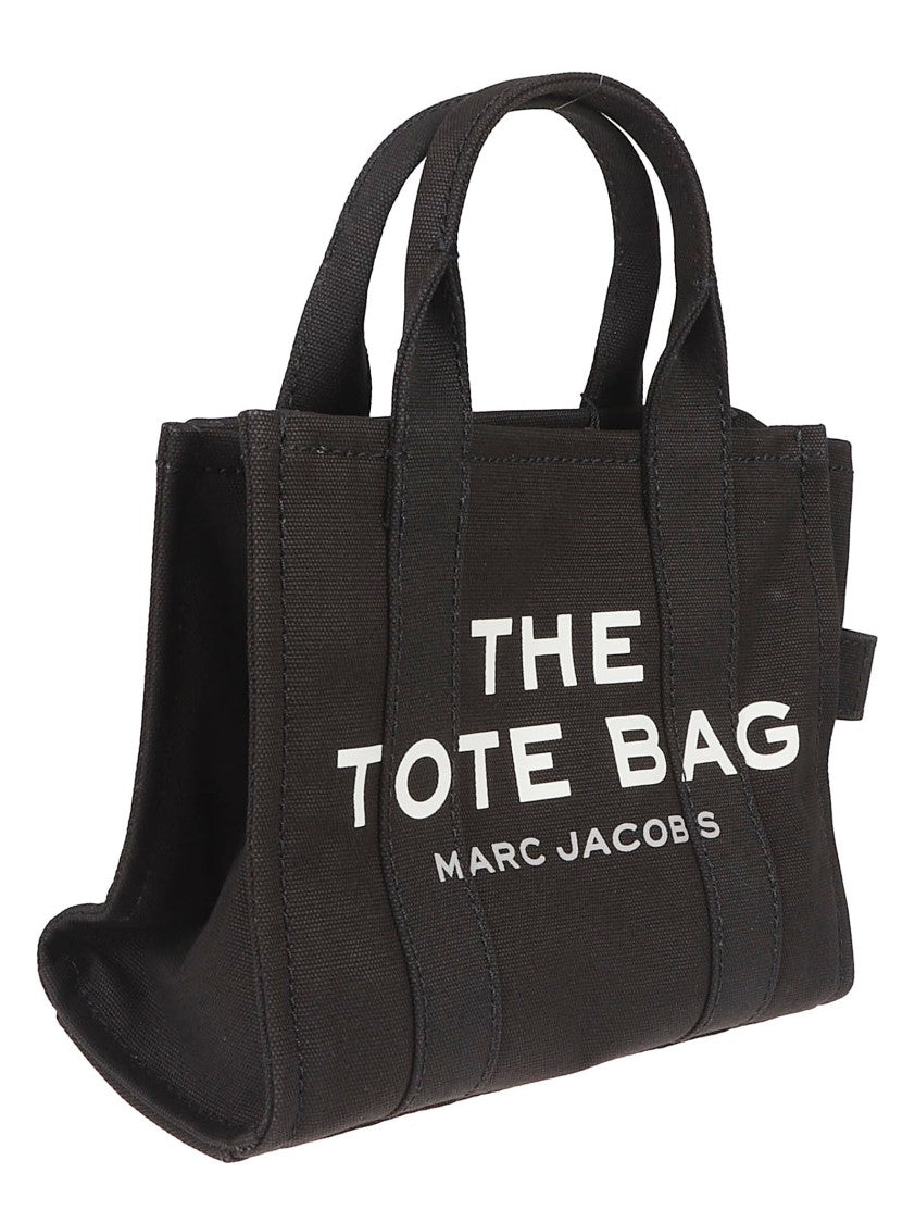 Marc Jacobs Structured Cotton Canvas Tote Bag