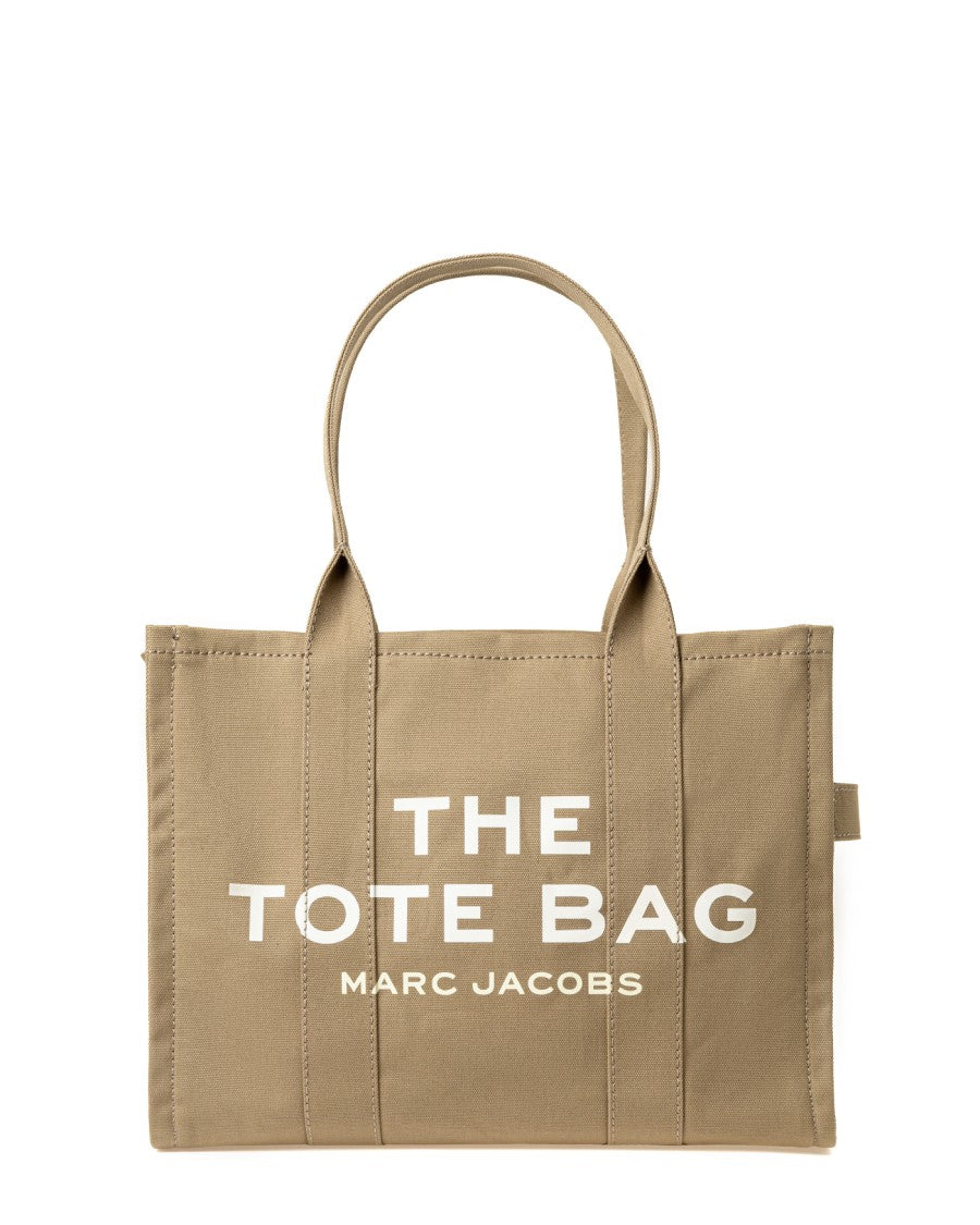 Marc Jacobs Rectangular Canvas Tote Bag With All-Over Logo Print