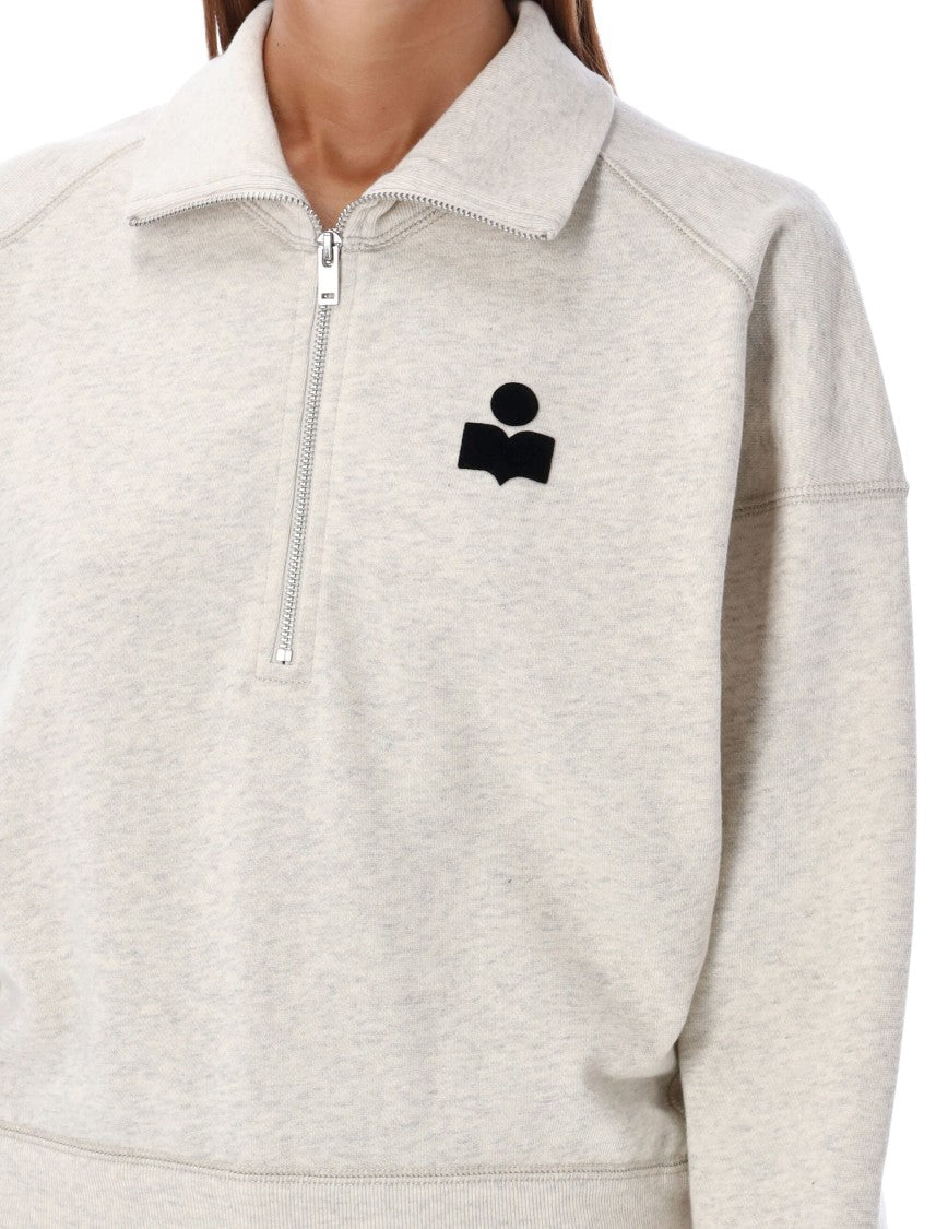Isabel Marant Étoile Ross Half Zip Sweatshirt