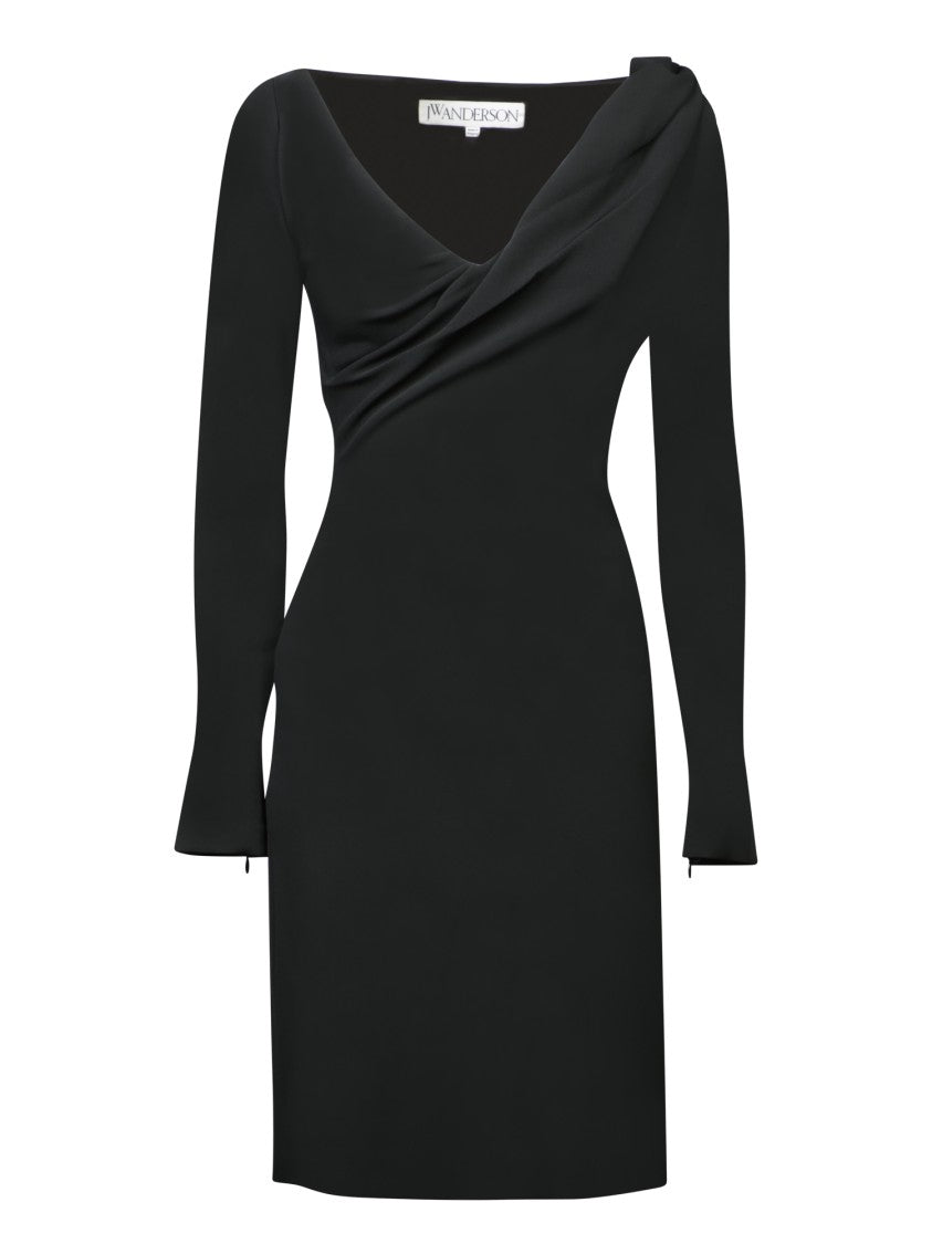 J. W. Anderson Black Long Sleeves Dress