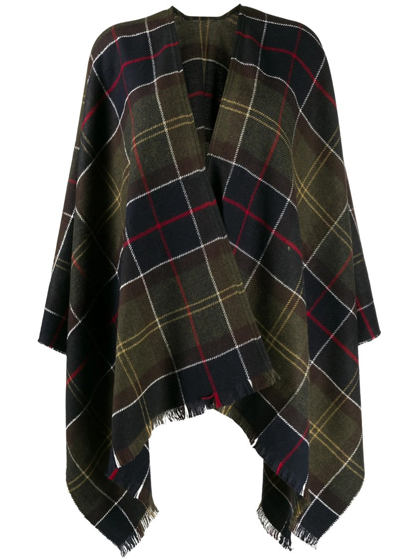 Barbour Staffin Tartan Serape Cape