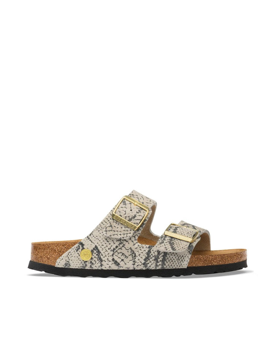 Birkenstock Contoured Cork Footbed Slide Sandals With Adjustable Buckles