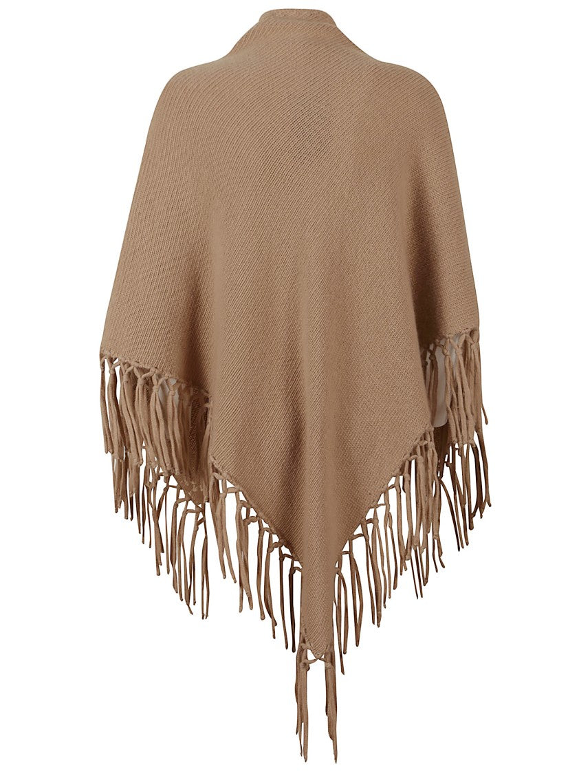 Max Mara Textured Wool Scarf With Triangular Shape