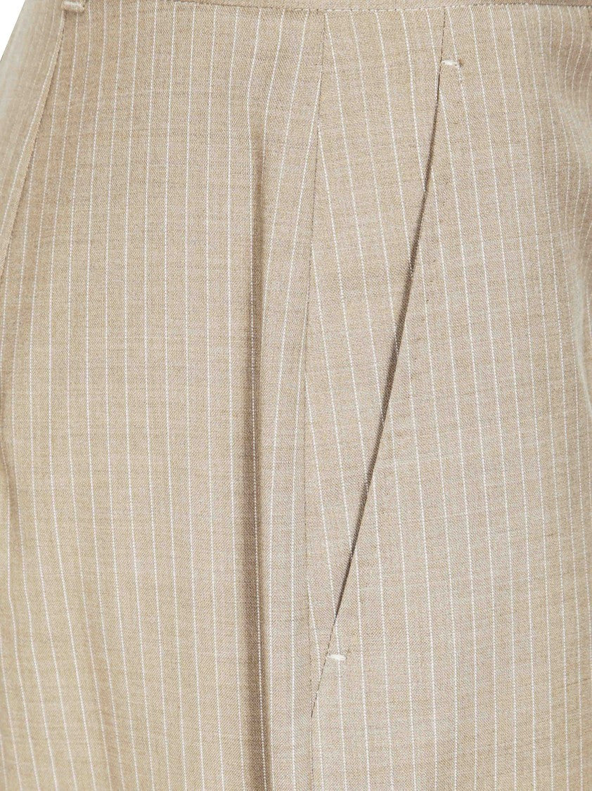 Max Mara Mstcambusa Pinstripe Tailored Pants