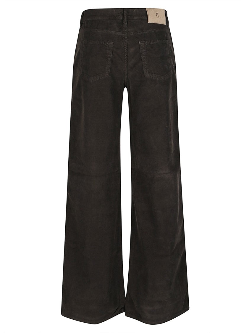Pt Torino Cindy Wide-Leg High-Waist Jeans