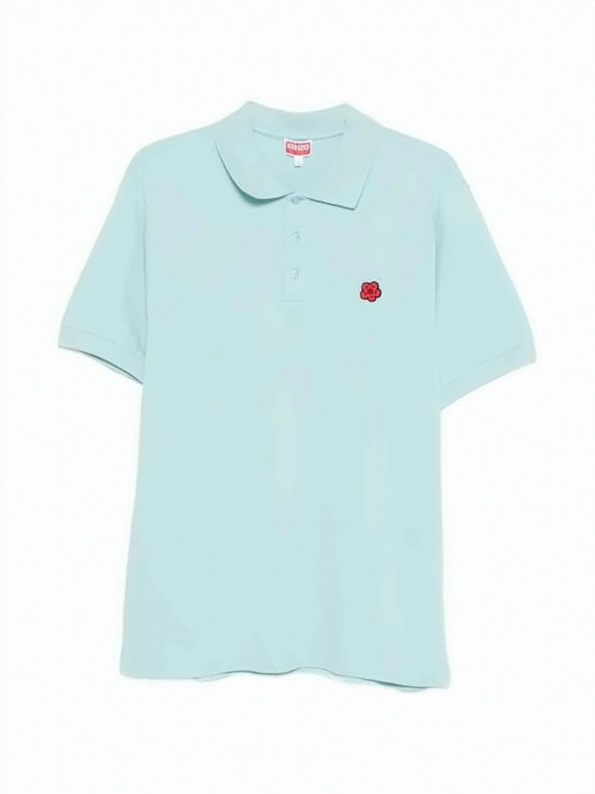 Kenzo Textured Short-Sleeved Polo Shirt