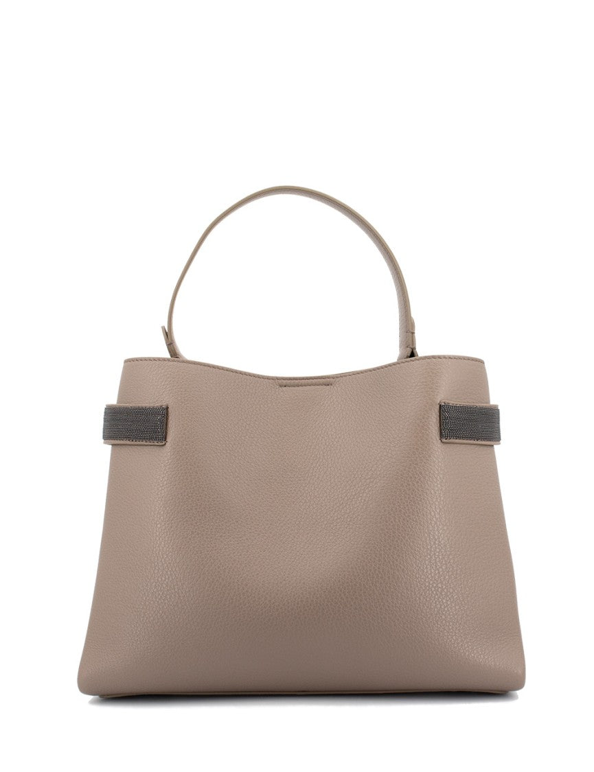 Brunello Cucinelli Calfskin Leather Bag