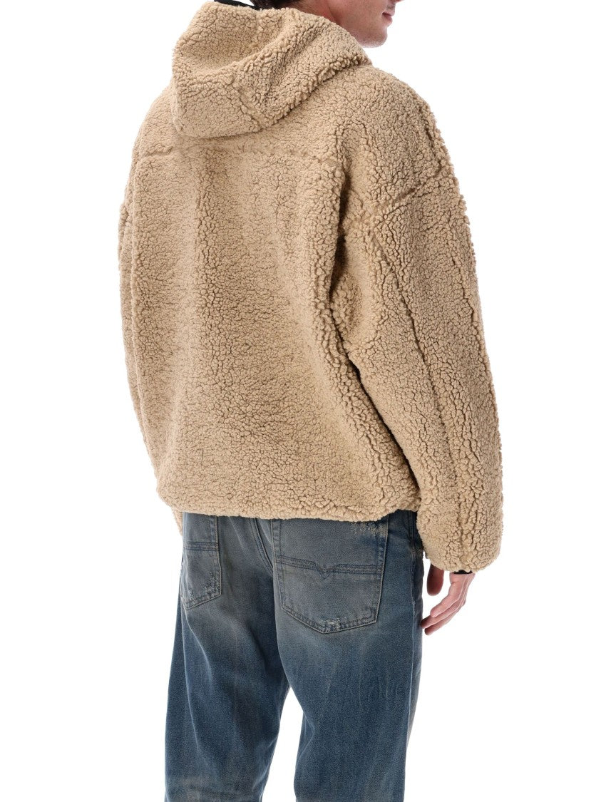 Diesel S-Zat Teddy Zip Hoodie