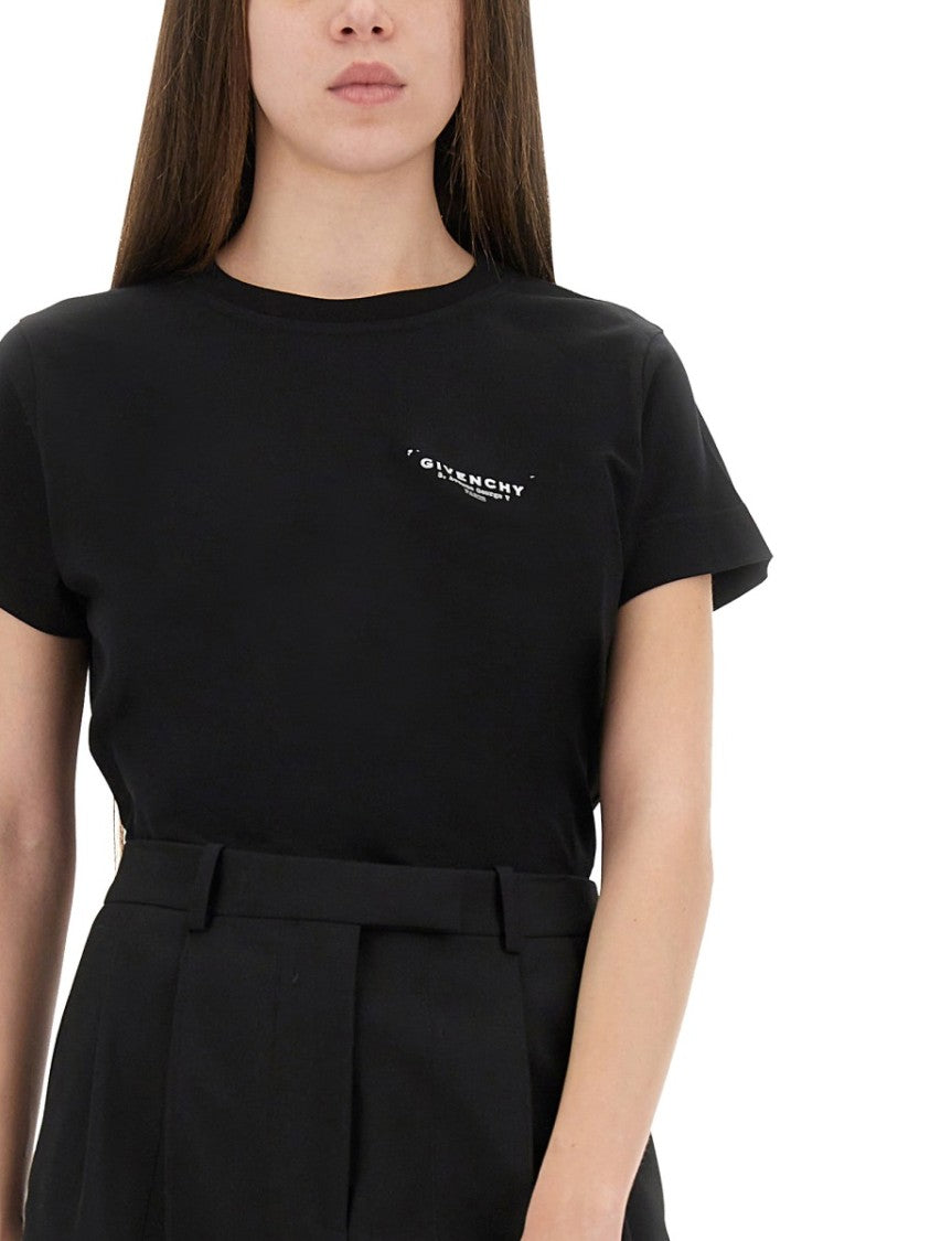 Givenchy Logo-Embellished Regular Fit T-Shirt