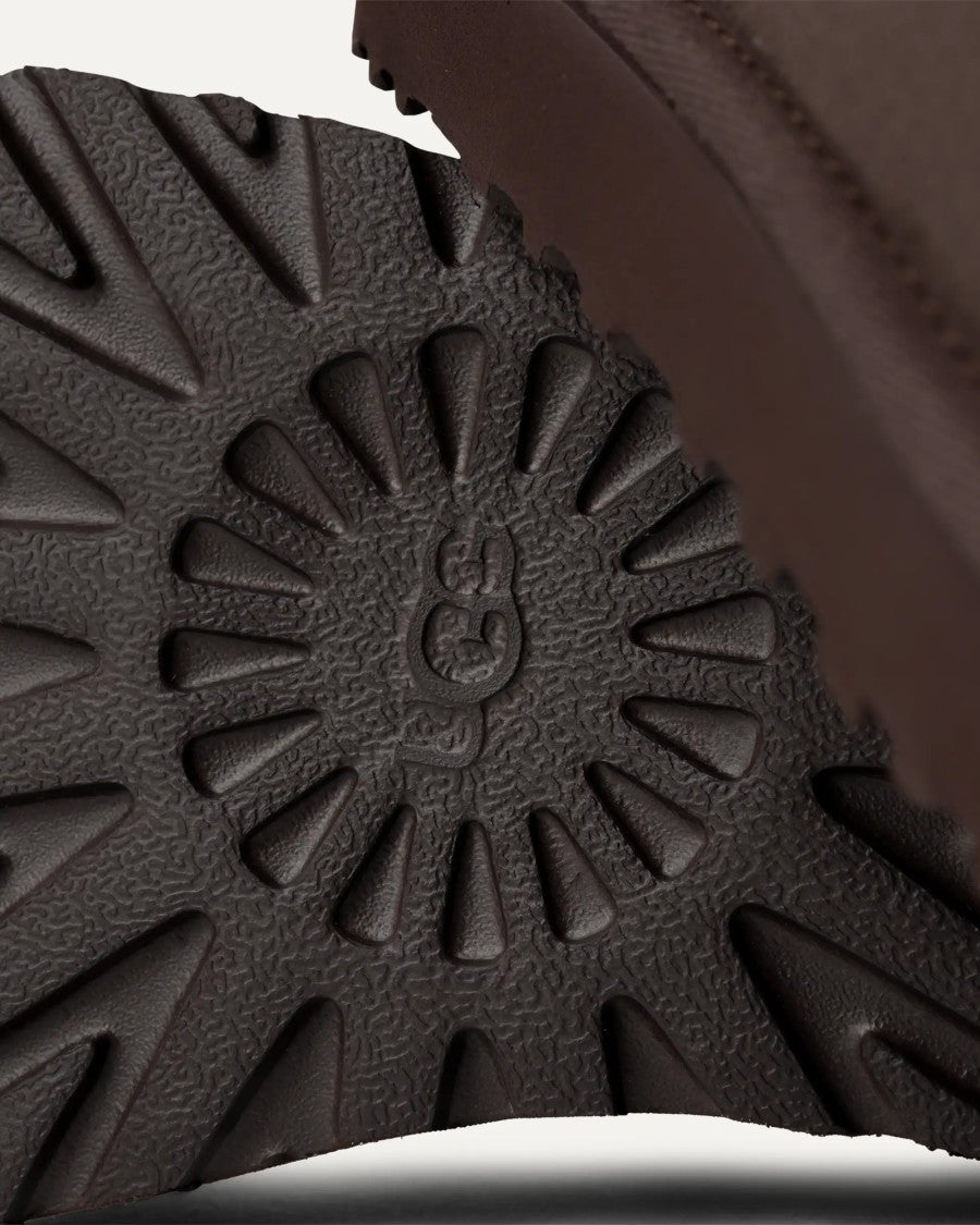 Ugg Classic Ultra Mini Ankle Boots In Burnt Cedar