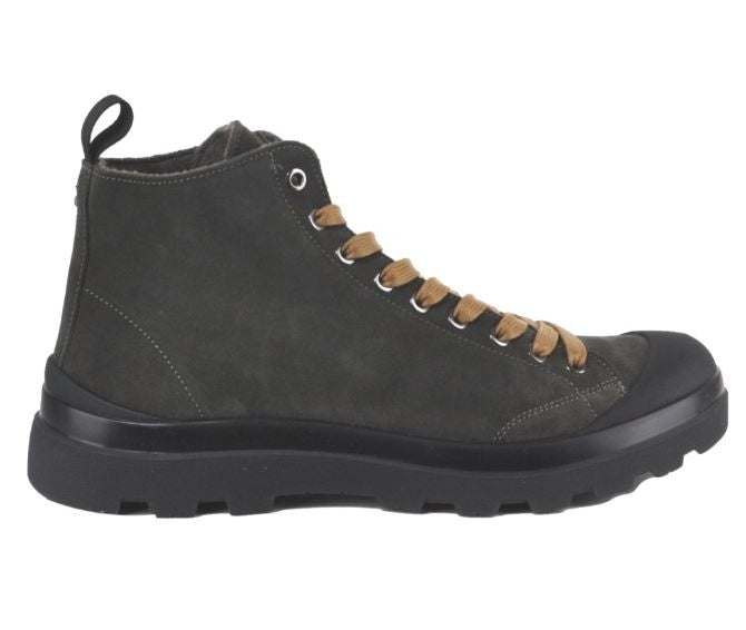 Panchic Green Leather Shoes