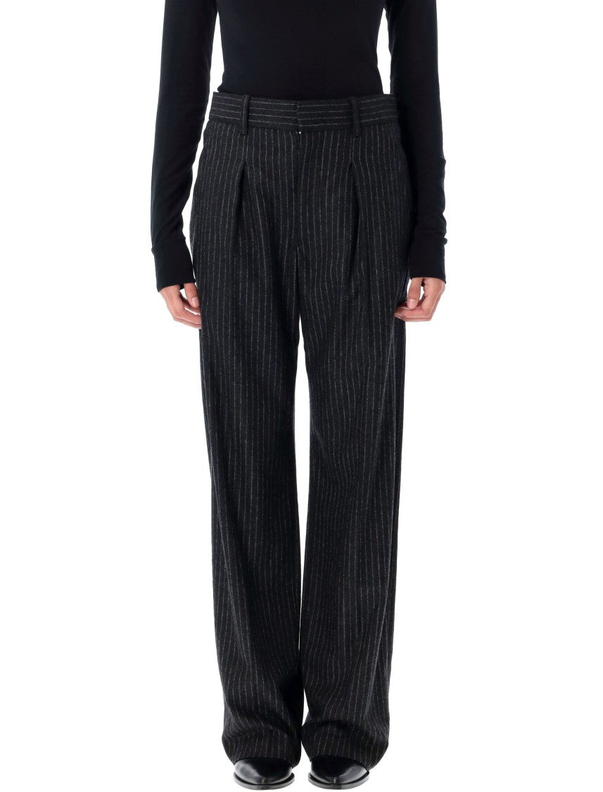 Isabel Marant Lisetta High Waisted Pinstripe Pants
