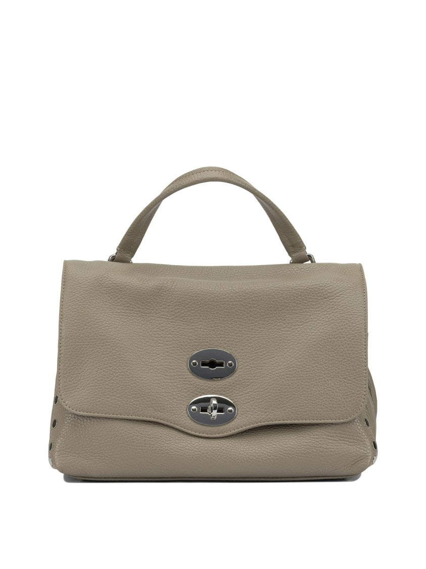 Zanellato Grained Leather Shoulder Bag