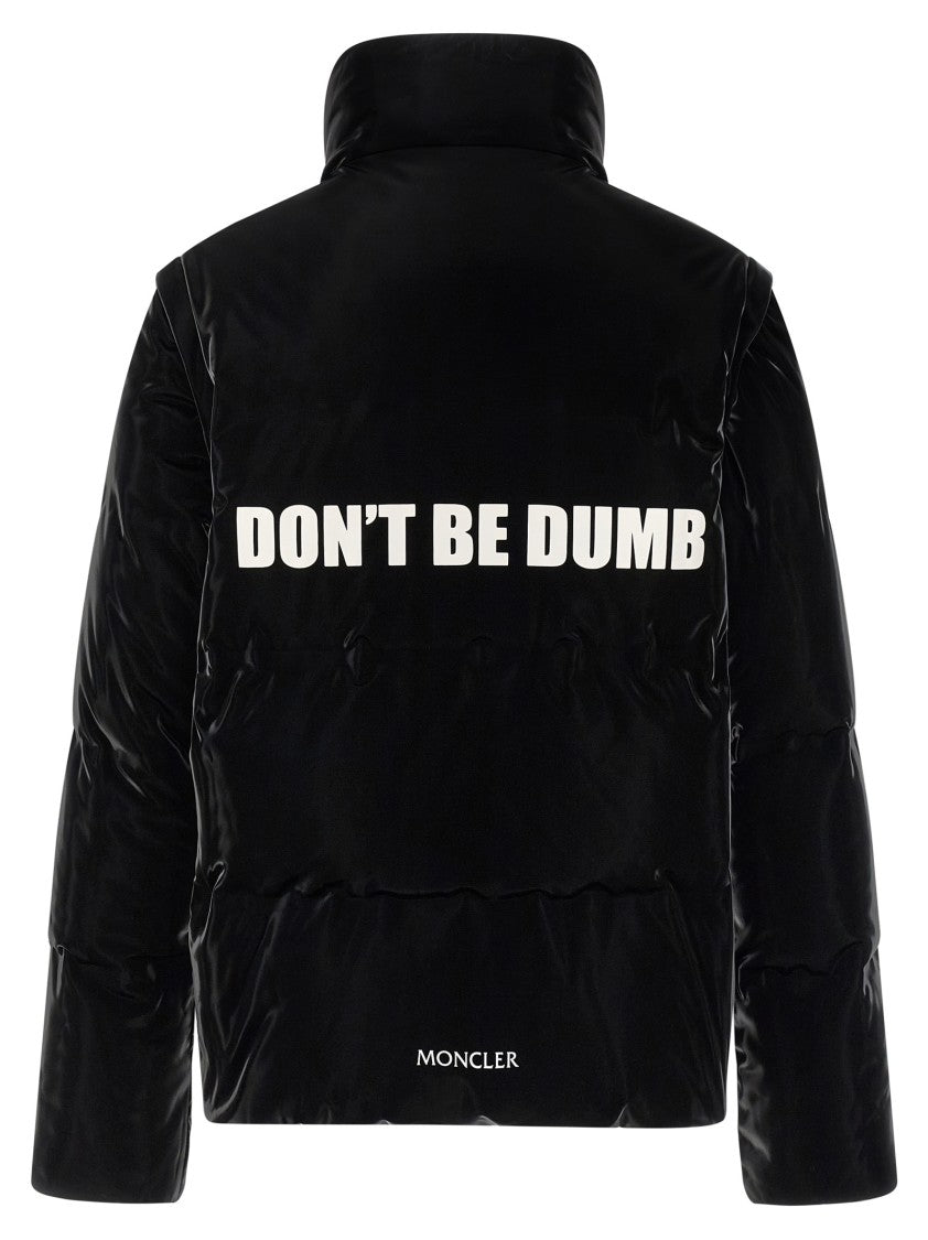 Moncler Genius Reversible Padded Moncler Genius Down Jacket With High Neck And Bold Print