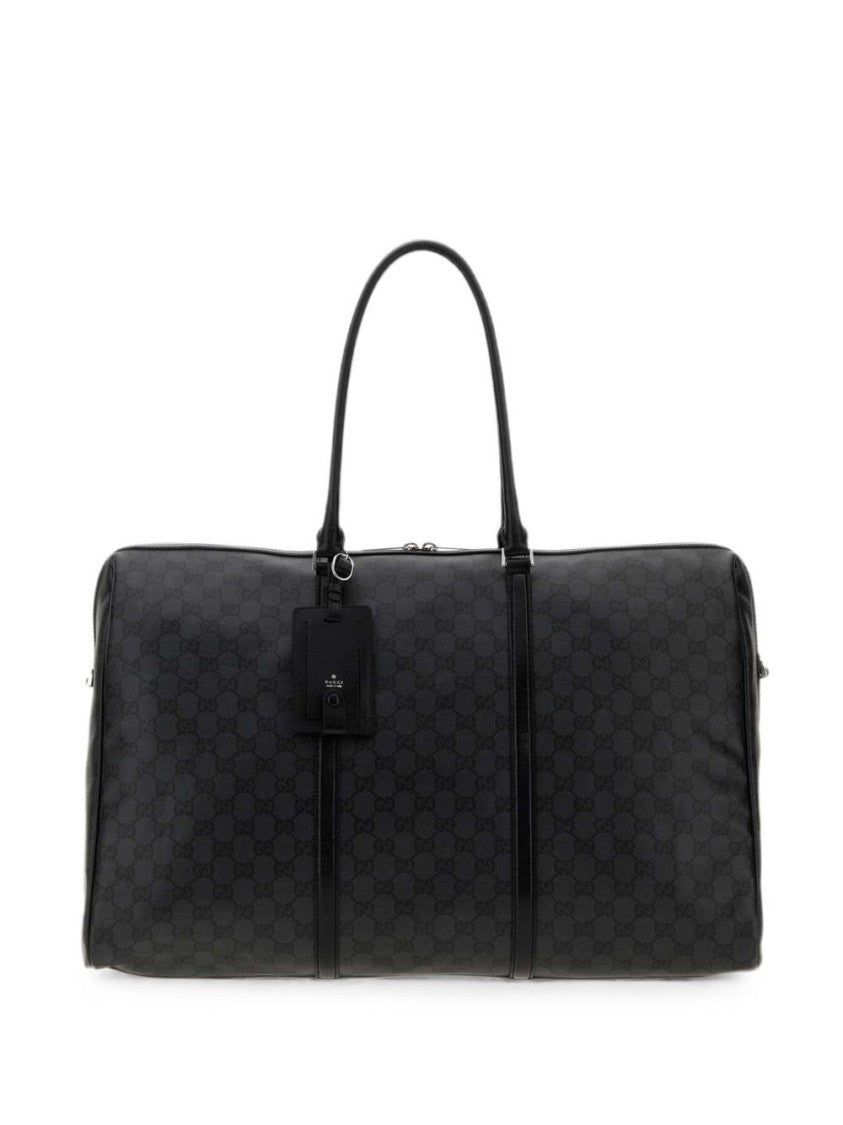 Gucci Monogram Subtle Pattern Large Duffle Bag