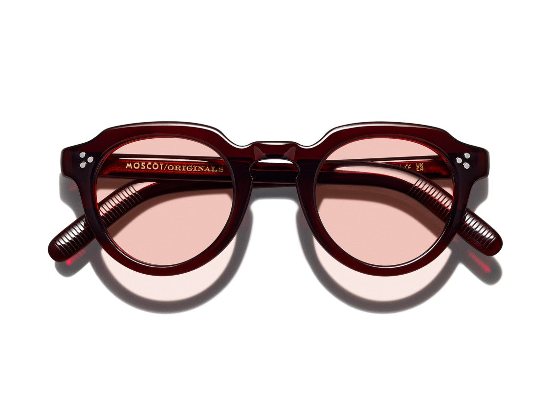 Moscot Pink Or-Gav-S Gavolt Sun Acetate Sunglasses