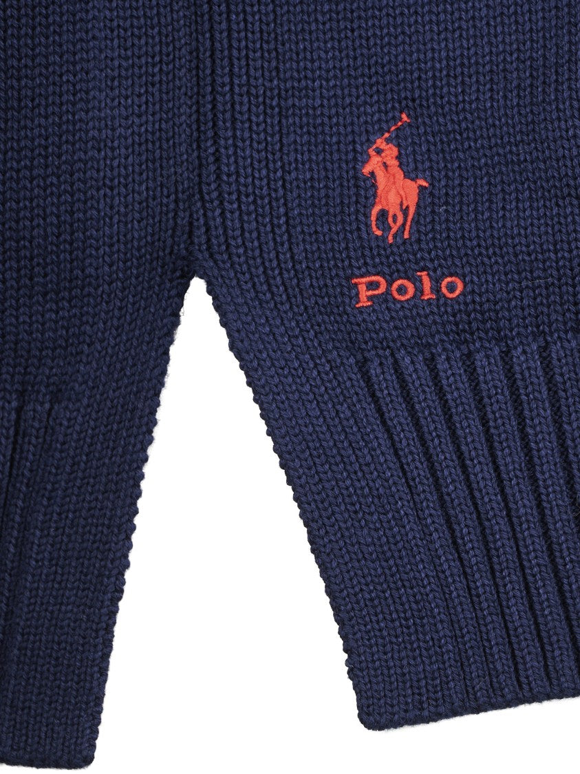 Polo Ralph Lauren Textured Knit Pullover Sweater With Crew Neckline