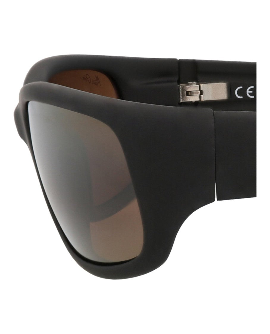Maui Jim Shield-Frame Injection Sunglasses