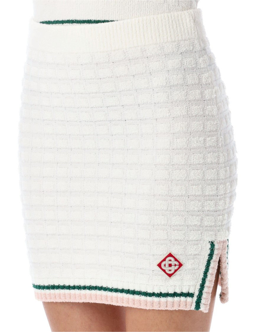 Casablanca Boucle Mini Skirt