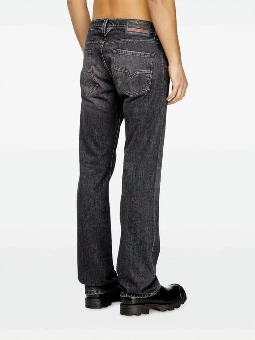 Diesel Faded Black Regular Fit Jeans
