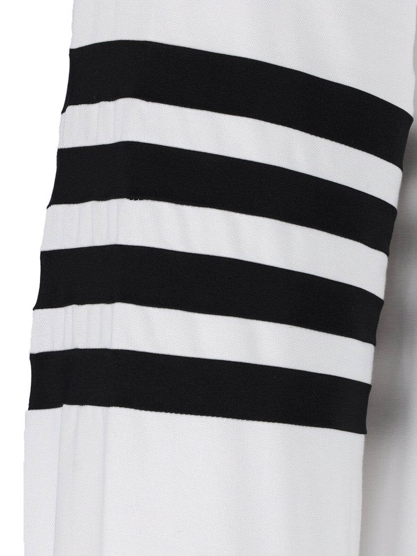 Thom Browne White 4-Bar Oxford Shirt