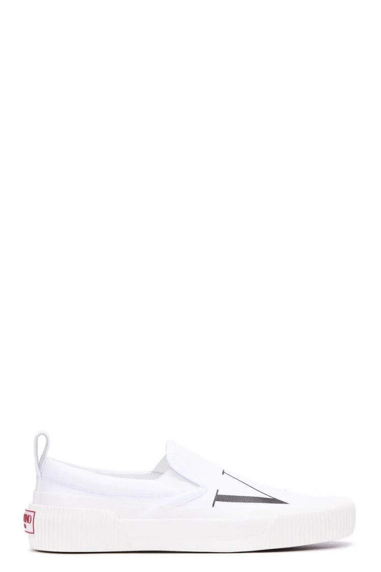 Valentino Garavani White Vltn Slip-On Sneakers