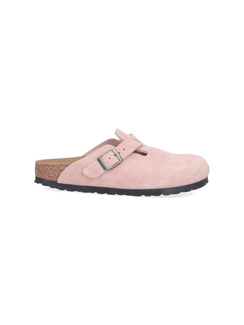 Birkenstock "Boston" Mules – Pink
