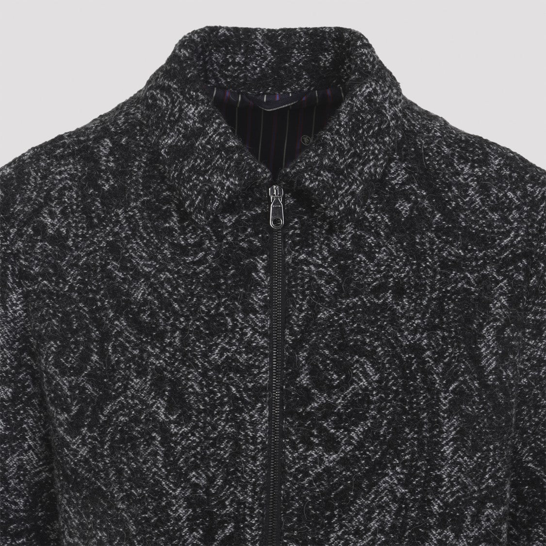 Etro Shirt Collar Bomber Jacket