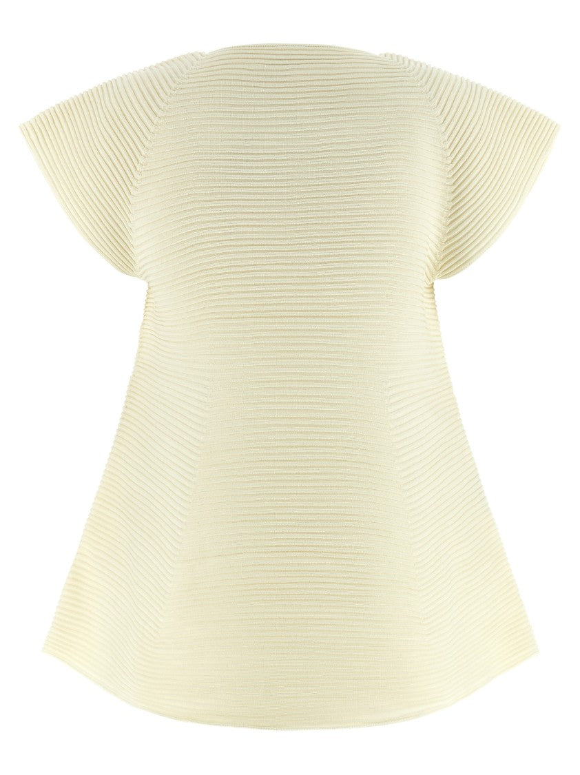 Issey Miyake 'Corrugated Knit' Dress