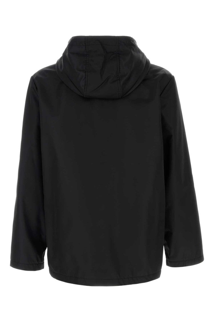 Valentino Garavani Black Nylon Windbreaker