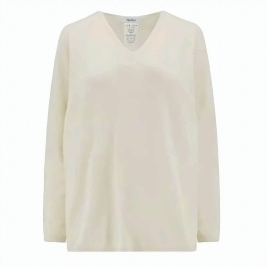 Max Mara V-Neck Cashmere Sweater With Relaxed Fit