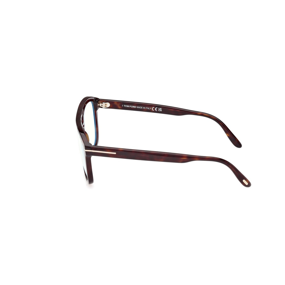 Tom Ford Ft6024-B Oversized Square Tortoiseshell Sunglasses