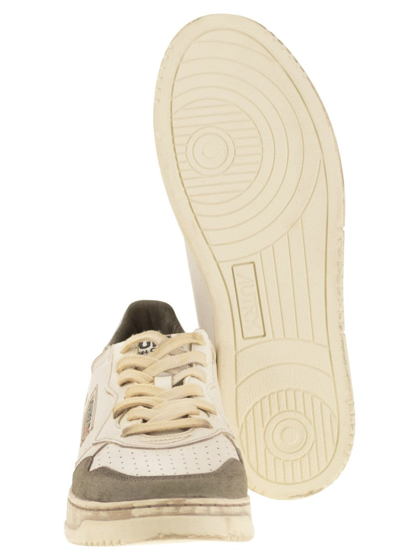 Autry Super Vintage - Leather Sneakers
