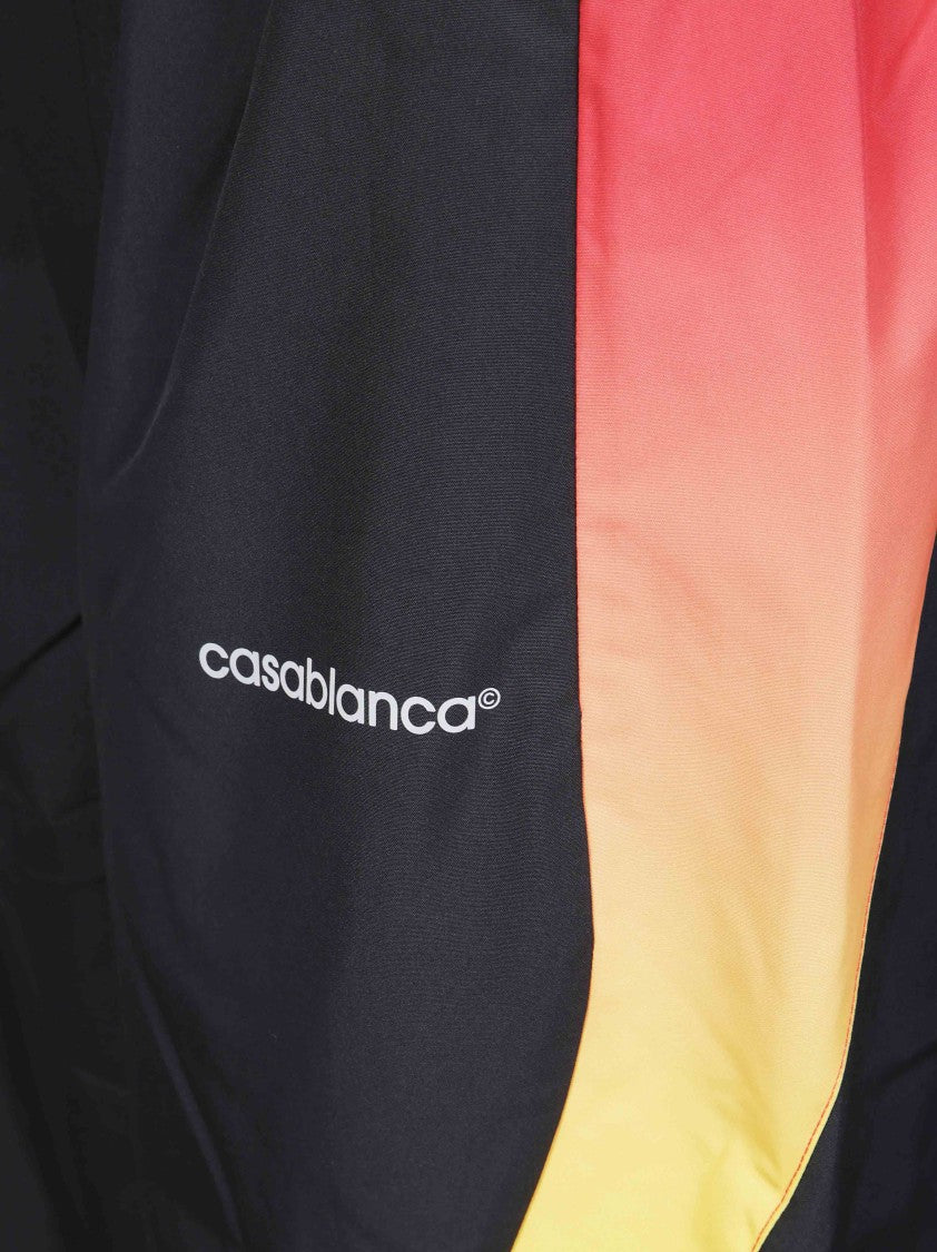 Casablanca Gradient Panel Track Pants With Elastic Waistband