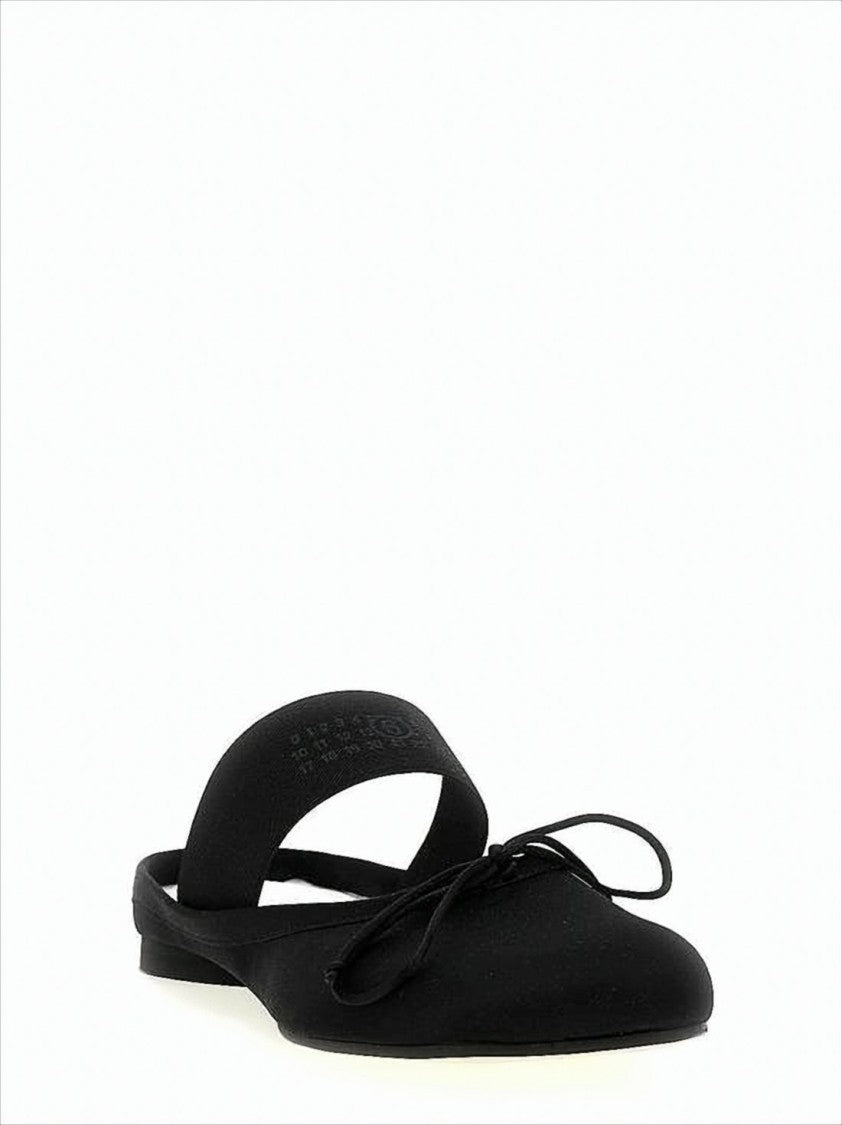 Mm6 By Maison Margiela Minimalist Flat Shoes With Pointed Toe