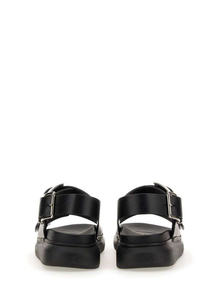 Alexander Mcqueen Leather Sandal