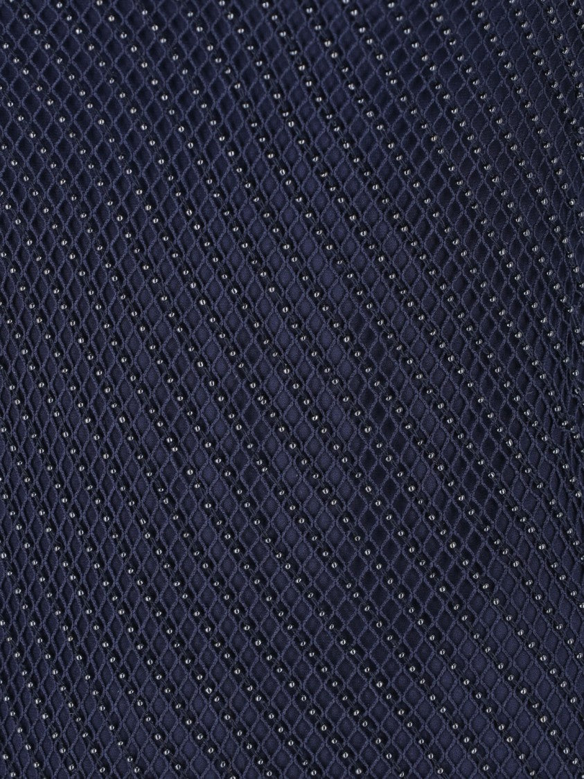 Polo Ralph Lauren Maxi "Zakaria" Studded Dress – Navy